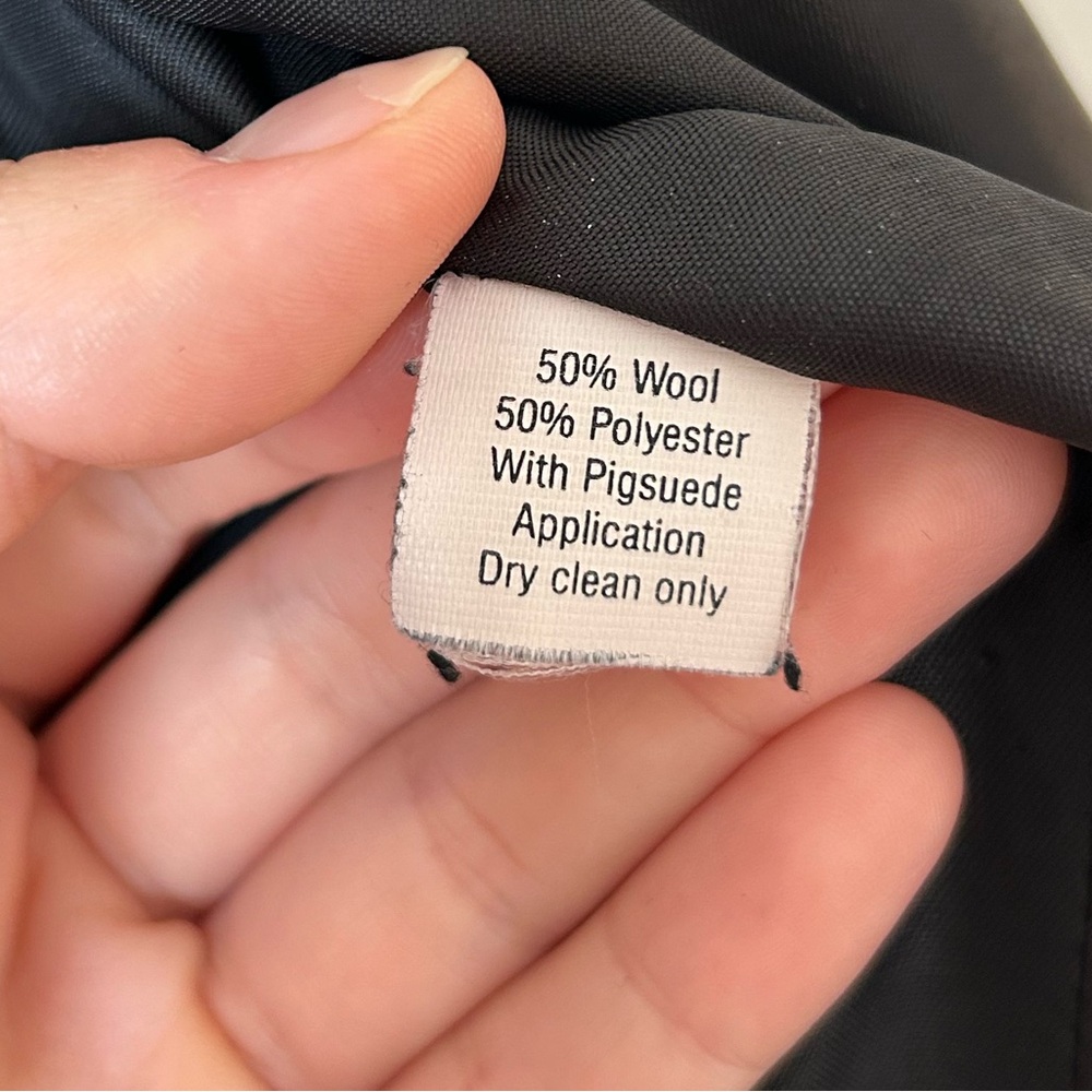 Vintage Double D Ranch Wool-Blend Fringe Jacket with Shell Accent, Size L - Picture 12 of 13